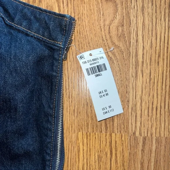 Strapless Denim Romper - Picture 5 of 7